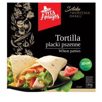 TORTILLA  PSZENNA (30CMX18SZT)   80 G