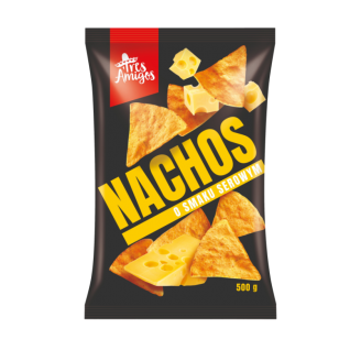 NACHOS CHEESE 500 g TRES AMIGOS