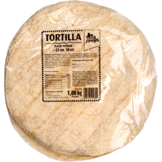 TORTILLA PSZENNA  (25CMX18SZT) 60G