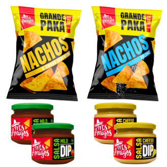 ZESTAW CHILL Duo Nachos & Dipy
