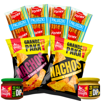 ZESTAW PIŁKARSKI: Nachos,...