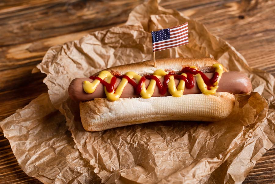 Klasyczny hot dog amerykański - Sklep Fanex