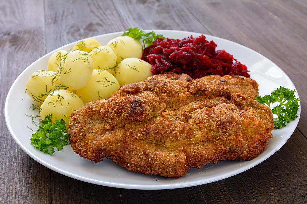 Polska potrawa narodowa - schabowy z ziemniakami