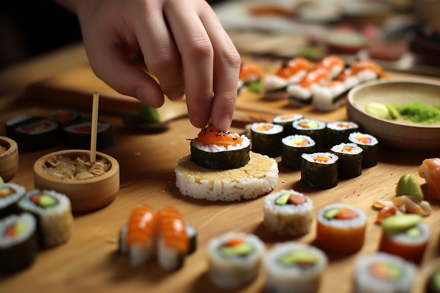 Przygotowanie sushi